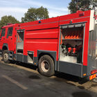пожарная машина аэропорта тележки особенной цели 4кс2 6-10 Кбм быстроподвижная с пожарным насосом ПСП1600