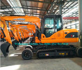 Машинное оборудование тяжелой земли землекопа колеса Мовинг использовало в строительных площадках С8 8 тонн