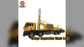 Автомобиль для осмотра мостов HOWO под доступом к мосту