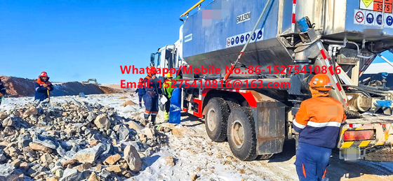 Горячая продажа 15Ton 20Ton тяжелый аммиачный нефтяной взрывчатый грузовик ММУ МЕМУ Для Монголии DR КОНГО ПЕРУ Гана Горное взрыв