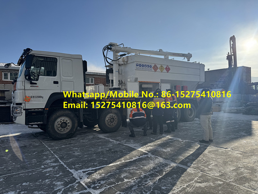 Эрдэнэт Тавантолгой HOWO 15/20/25T BCLH-15 На месте смешанный гранулированный аммиачный взрывчатый вещество ANFO Грузовик эмульсия мобильный взрывчатый вещество Производственное подразделение Монголын уул уурхайн тэсэлгээний MEMU MMU BCLH/BCZH/BCRH