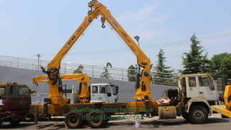 Совсем новый 6X4 HOWO Плоскостроительный грузовик Мониторный кран Телескопический грузовик