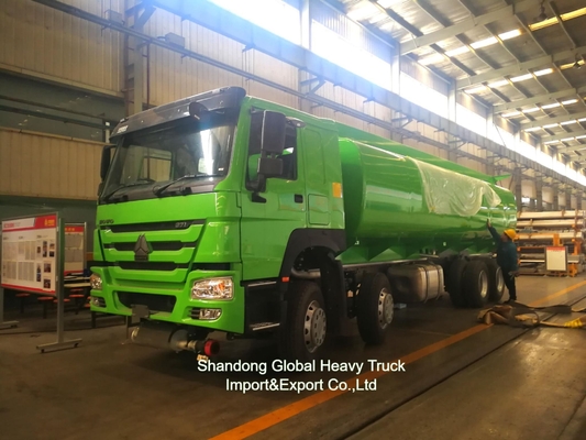 Sinotruk HOWO 8*4 Грузовик с топливным баком 12 колес Нефтяной танкер 30000L Деспансерный грузовик