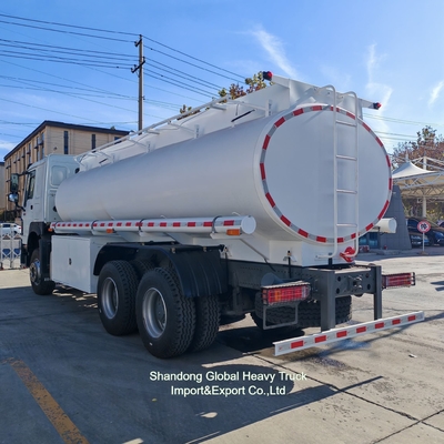 Новый и подержанный Sinotruck HOWO Нефть/топливо/вода 371HP 6*4 Bowser Tanker Truck