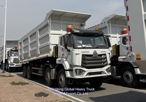 Китайский Sinotruck Howo 400hp Tipper 8x4 Mini 60 Ton Canter новый мусоровоз