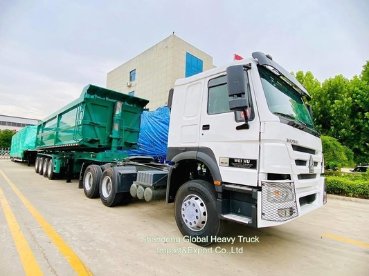 Sinotruk HOWO Новый / Подержанный 371HP Euro 2 6X4 Rhd Правый руль Грузовик Прицепная головка Тракторный грузовик