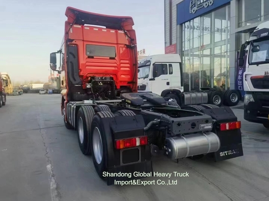 10 колес 6х4 40т Sinotruk HOWO Контейнер грузовой прицеп Трактор головной грузовик