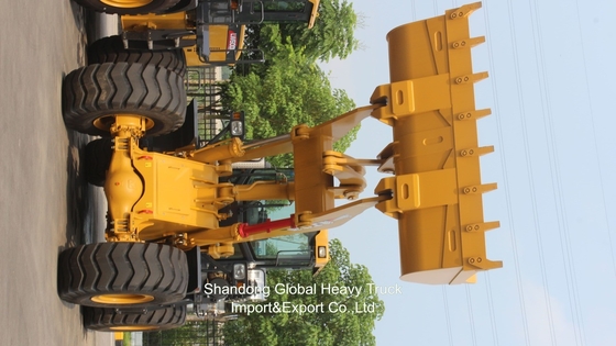 Подержанный Новый Zl958 OEM Строительный трактор Гидравлический тяжелый грузовик 4 Wd Мини передний погрузчик