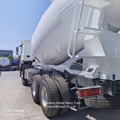 Смеситель 10 колес HOWO 6X4 8cbm 9cbm 371HP Бетономеситель