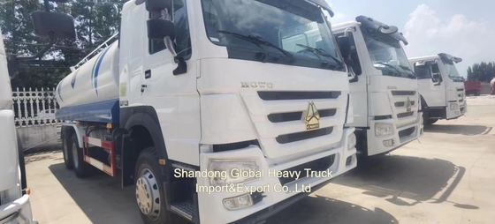 Дизельный двигатель Sinotruck HOWO 6X4 336HP HOWO 10 шины 20000 литров Спринклер Водосборник