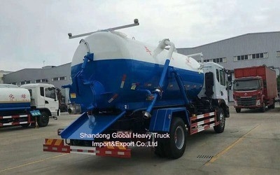 Dongfeng 4cbm 4*2 Отсосатель канализации Отсосатель канализации Вакуумный танкер