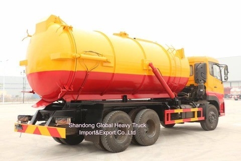 Dongfeng 6*4 В хорошем состоянии 290 л.с. Вакуумный насос для сточных вод