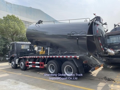 FAW 6X4 насос высокого давления 20000L 20тонный отсос для очистки канализации