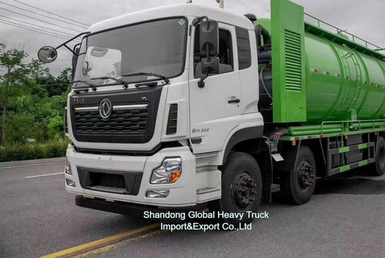 Фабричная цена 8*4 380 л.с. Водоотсос Dongfeng Шасси 18000L Танк