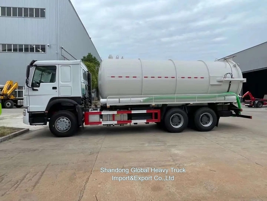 Sinotruk HOWO 6X4 20cbm Водостойный вакуумный бак для отсоса сточных вод