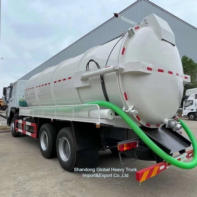 Sinotruk HOWO 6X4 20cbm Водостойный вакуумный бак для отсоса сточных вод