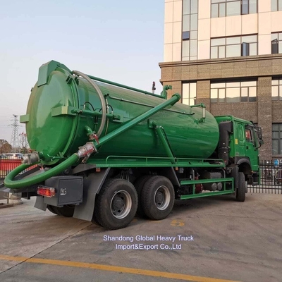 Sinotruk 371HP 18000L Вакуумный водоотсосывающий цистерна