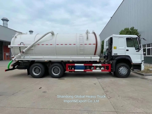 Sinotruk HOWO 6X4 20cbm Водостойный вакуумный бак для отсоса сточных вод