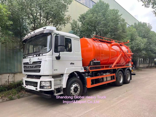 Rhd Shacman F3000 Гидроэкскаваторы Комбинированная канализация Вакуумная всасывающая канализация + 4000 л чистой воды