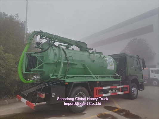 Sinotruk 371HP 18000L Вакуумный водоотсосывающий цистерна