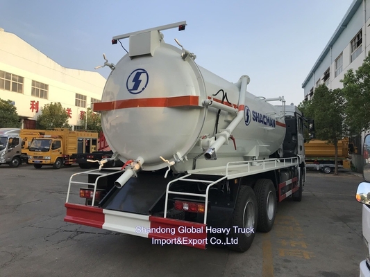 Шакман F3000 6X4 Отсосатель канализации 20 кубических метров объем 300 л.с.