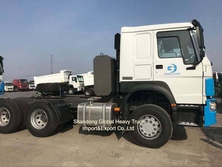 Sinotruk HOWO Новый / Подержанный 371HP Euro 2 6X4 Rhd Правый руль Грузовик Прицепная головка Тракторный грузовик