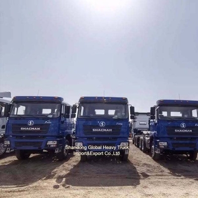 Шакман тракторный грузовик 6X4 тяжелый грузовик 371HP Prime Mover Dongfeng колесный тракторные грузовики