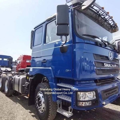Шакман тракторный грузовик 6X4 тяжелый грузовик 371HP Prime Mover Dongfeng колесный тракторные грузовики