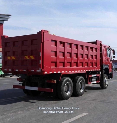Ручная коробка передач Sinotruk HOWO 380 HP 6X4 Tipper / Dumper / Dump Truck