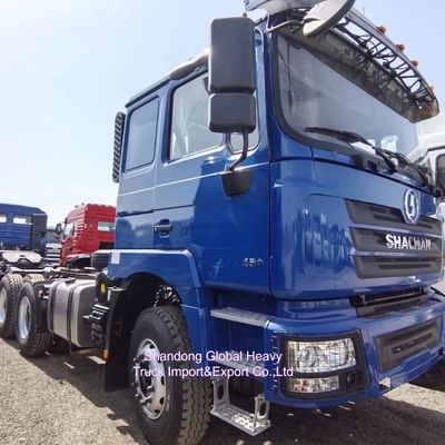 Седельный тягач Shacman 6x4 с двигателем Weichai и грузоподъемностью 60 тонн для тяжелых перевозок
