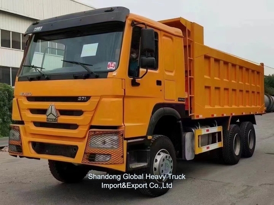 Хорошее качество 371HP 375HP 6*4 10 колес Использованный HOWO Дэмп-Трактор