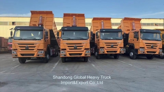 Хорошее качество 371HP 375HP 6*4 10 колес Использованный HOWO Дэмп-Трактор