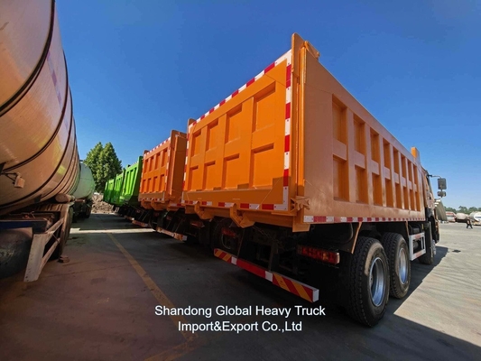 Хорошее качество 371HP 375HP 6*4 10 колес Использованный HOWO Дэмп-Трактор