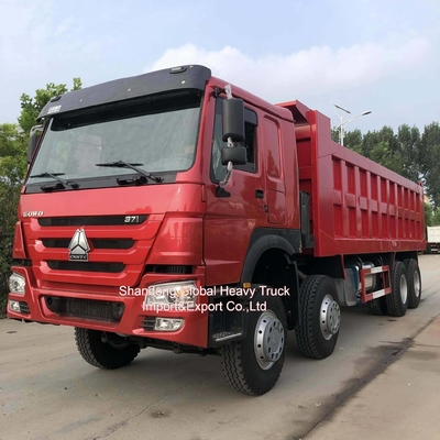 Высококачественный Sinotruk HOWO Подержанный грузовик с откидной машиной LHD/Rhd Дизель 400 лошадиных сил 6X4 грузовик с откидной машиной