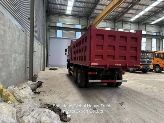 Высококачественный Sinotruk HOWO Подержанный грузовик с откидной машиной LHD/Rhd Дизель 400 лошадиных сил 6X4 грузовик с откидной машиной