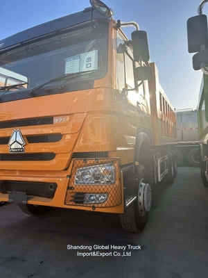 Использованный отремонтированный левый руль тяжёлый тип 6X4 HOWO Дамп-Трак 10 колес Дамп-Трак
