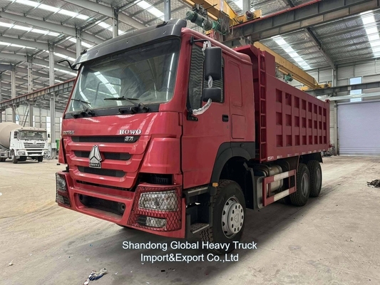 Ручная коробка передач Sinotruk HOWO 380 HP 6X4 Tipper / Dumper / Dump Truck