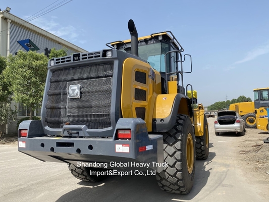 Новая горячая продажа 5 тонн 4X4 мини дизельный двигатель передний колесный погрузчик Zl50gn с 3,0m3 Rock Bucket