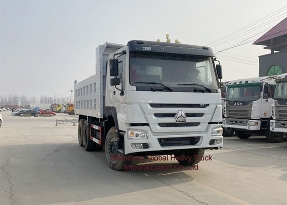 Подержанные 32 30 35 тонн грузовики с подъемником Дизель Подержанный Sinotruck HOWO 6X4 Дамп-грузовик