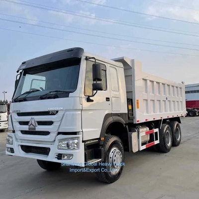 Подержанные 32 30 35 тонн грузовики с подъемником Дизель Подержанный Sinotruck HOWO 6X4 Дамп-грузовик