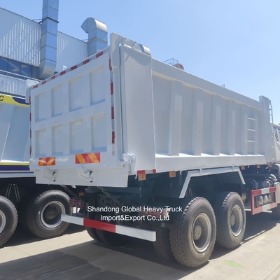 Высококачественный Sinotruk HOWO Подержанный грузовик с откидной машиной LHD/Rhd Дизель 400 лошадиных сил 6X4 грузовик с откидной машиной