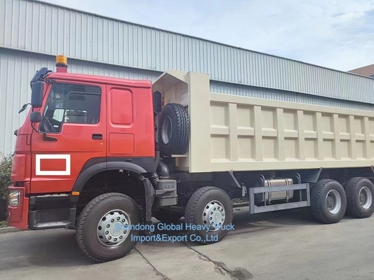 Самосвал HOWO 7 8X4 371 л.с. Восстановленный Sinotruk HOWO Самосвал 371 л.с. 12 шин