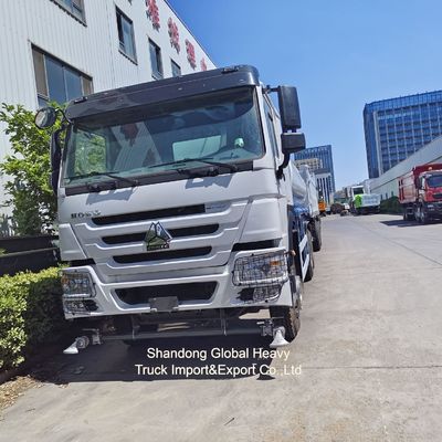 Водосборочный грузовик емкостью 8000 л с резервуаром из углеродистой стали и самозачищающимся насосом для городской санитарии