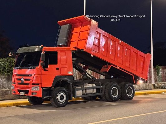 Б/у Самосвал HOWO 6X4 371, 375 336 л.с. 10-колесный Самосвал 30 тонн