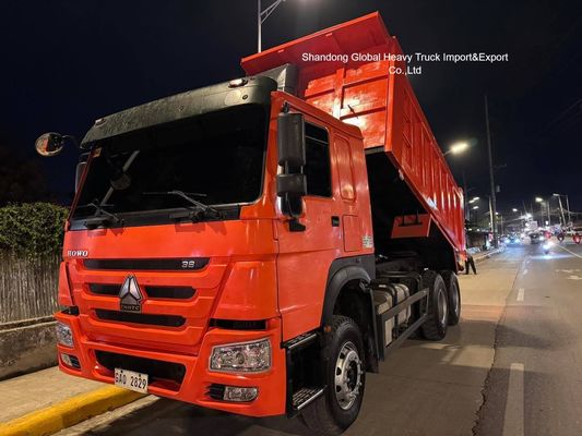 Б/у Самосвал HOWO 6X4 371, 375 336 л.с. 10-колесный Самосвал 30 тонн