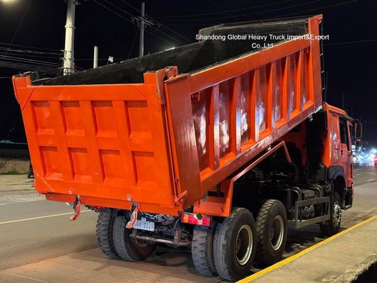 Б/у Самосвал HOWO 6X4 371, 375 336 л.с. 10-колесный Самосвал 30 тонн