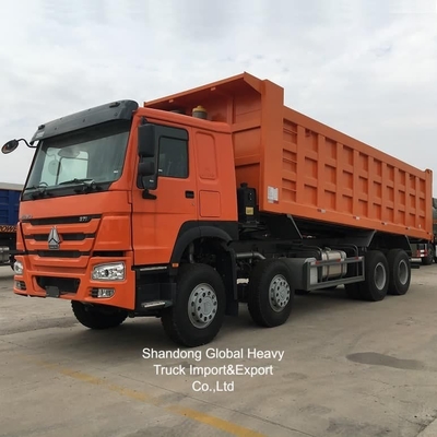 Китай Sinotruk HOWO Б/у 371/375 л.с. 8X4 Самосвал с правым рулем в наличии