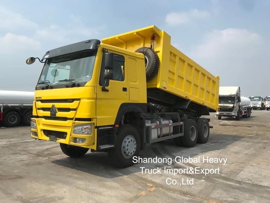 Подержанный грузовик HOWO 8X4 / 6X4 Дамп-грузовик Sinotruk Tipper 10 колеса 50 тонн грузовик Подержанный грузовик