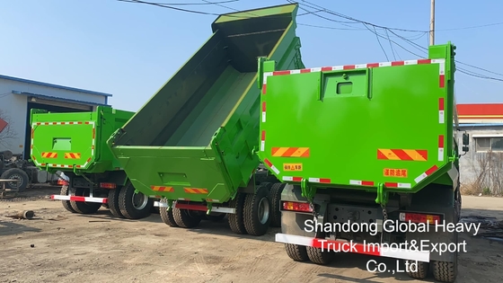 Подержанный Sinotruk HOWO 6X4/8X4 A7/T7 10/12 Wheeler 371hp 18-25cbm Тяжёлый грузовик с откидкой