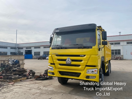 Использованный Sinotruk HOWO 6X4/8X4 A7/T7 10/12 Колесный 371hp/380hp18-25cbm Тяжелый грузовик с откидкой